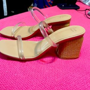 A new day braided heel